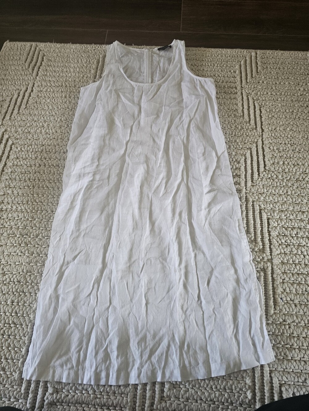 SAKS FIFTH AVENUE 100% LINEN DRESS (See Through)